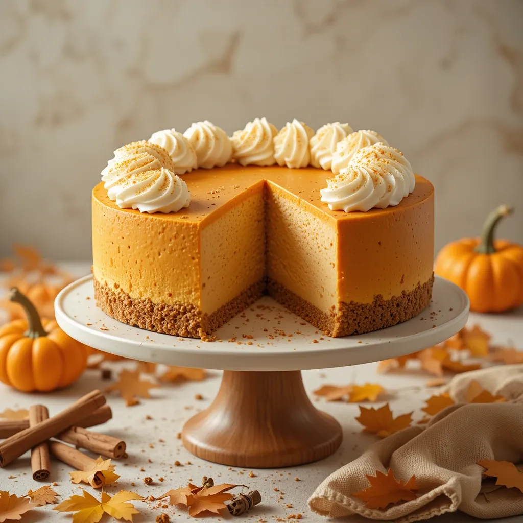 Pumpkin Cheesecake Homemade