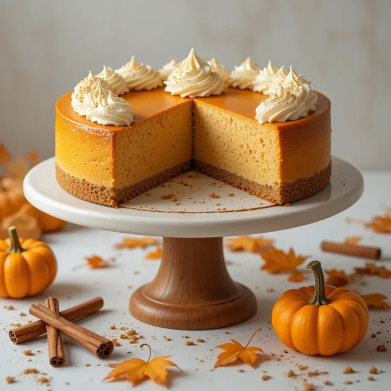 Pumpkin Cheesecake Homemade
