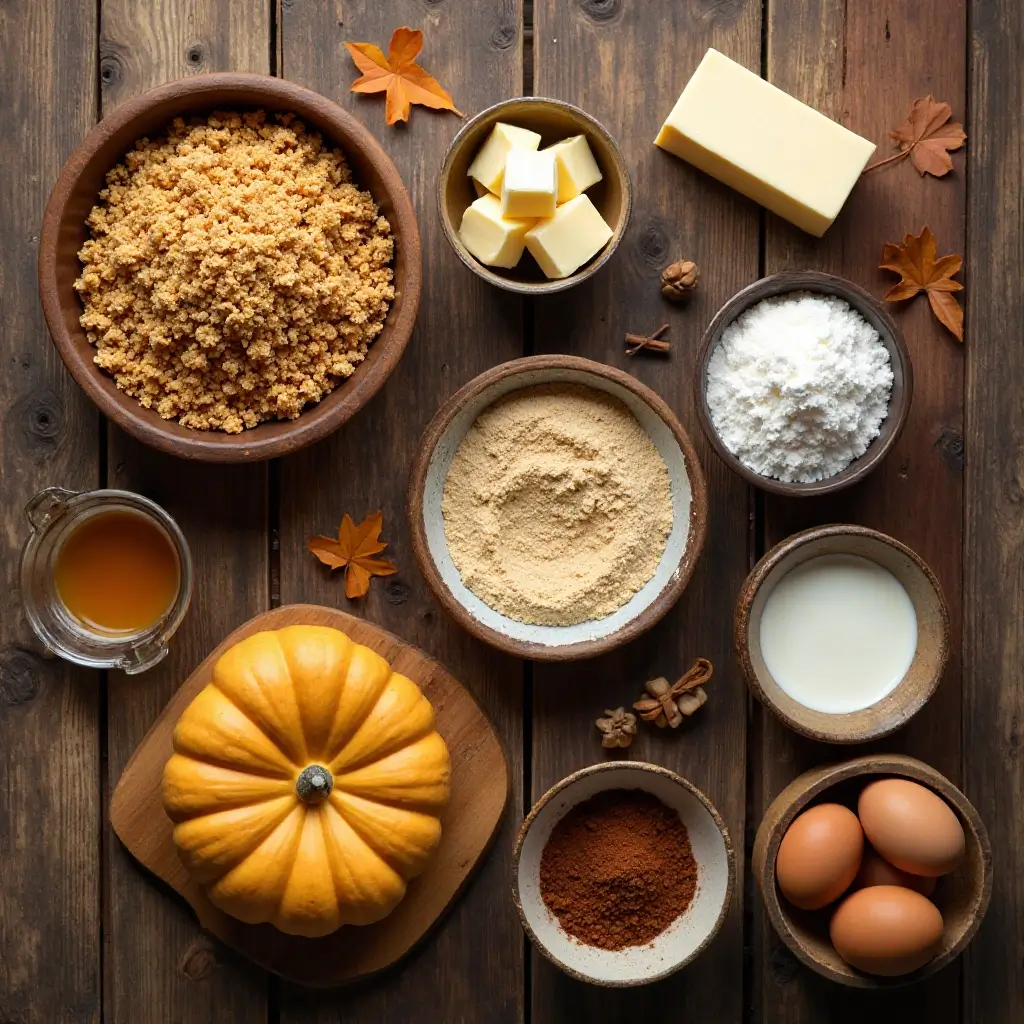 Pumpkin Cheesecake Layered