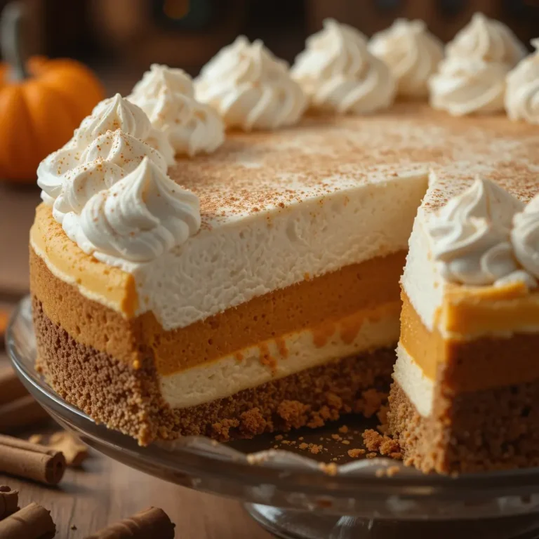 Pumpkin Cheesecake Layered