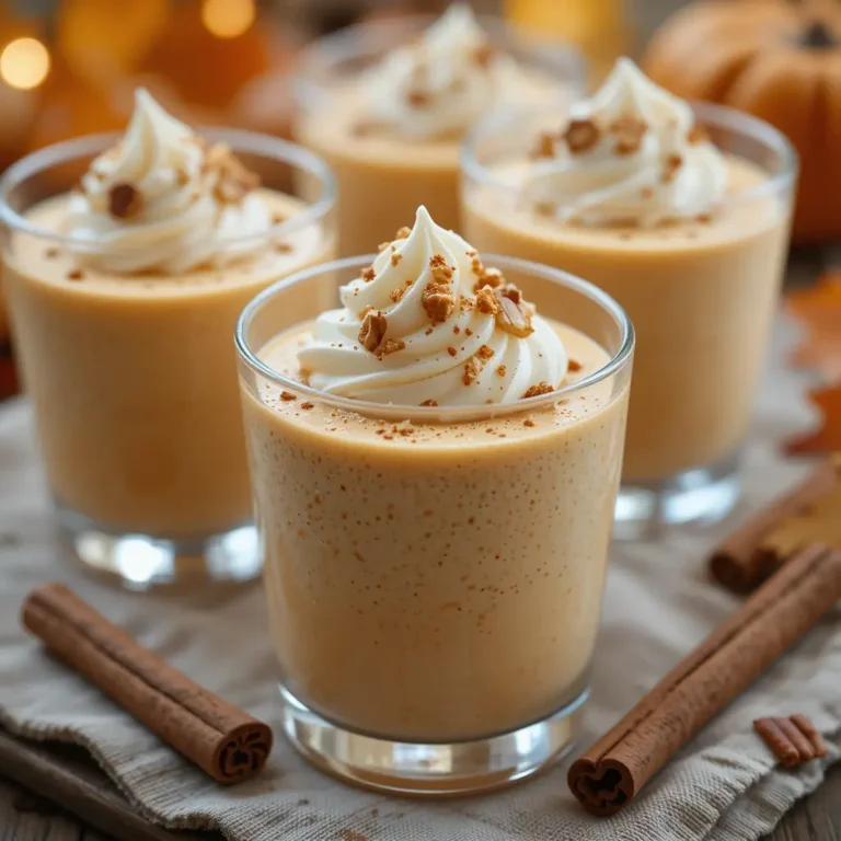 Pumpkin Cheesecake Mousse