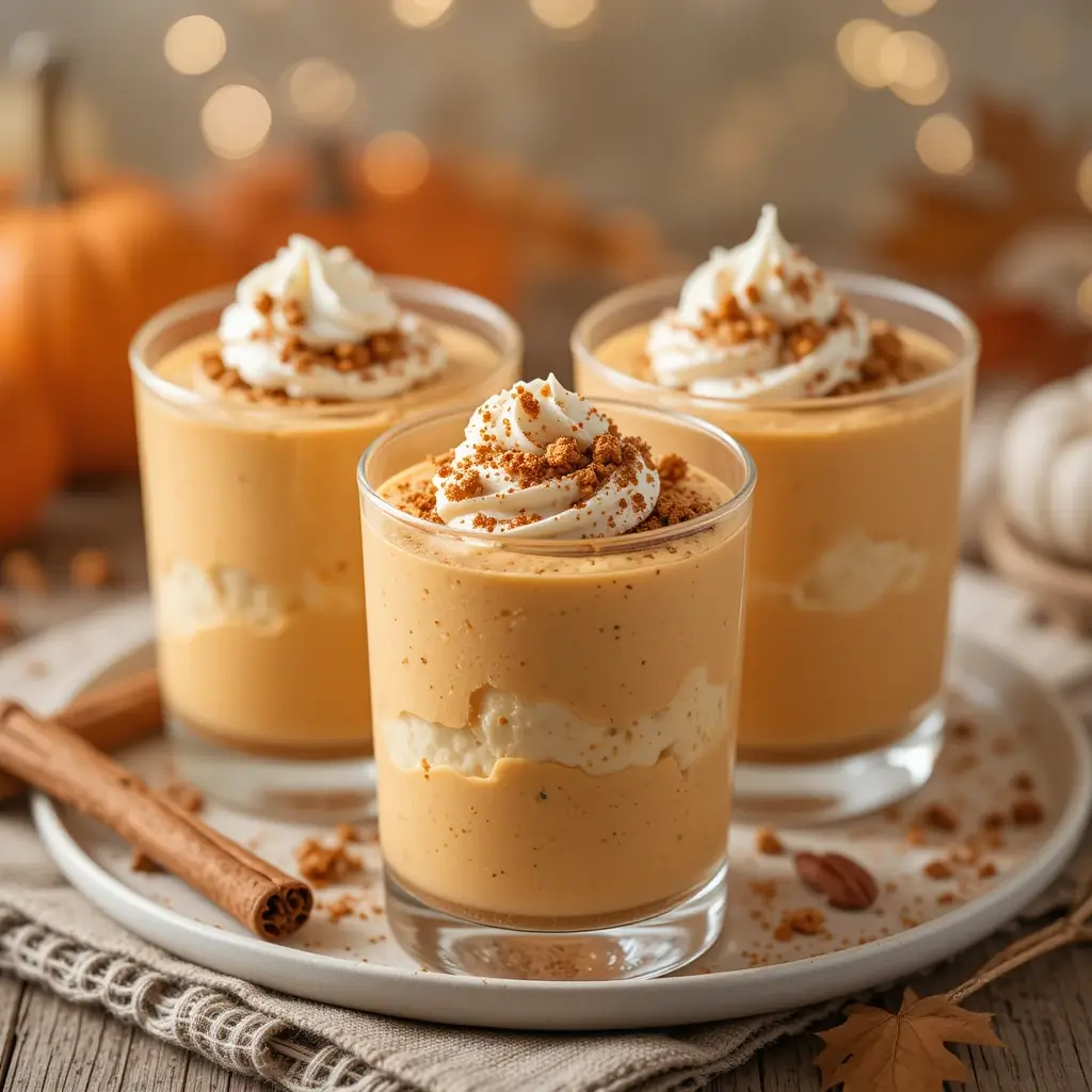 Pumpkin Cheesecake Mousse