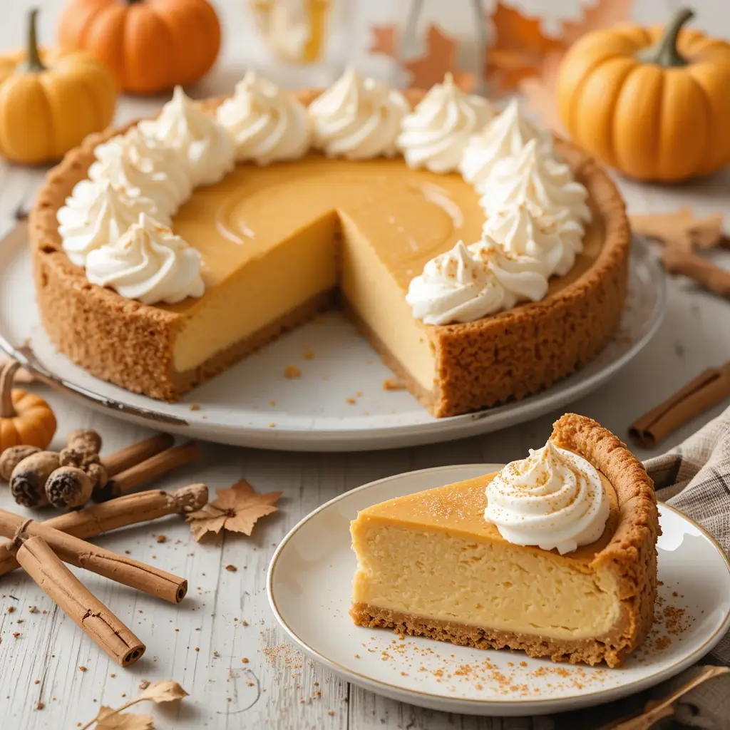 Pumpkin Cheesecake Pie