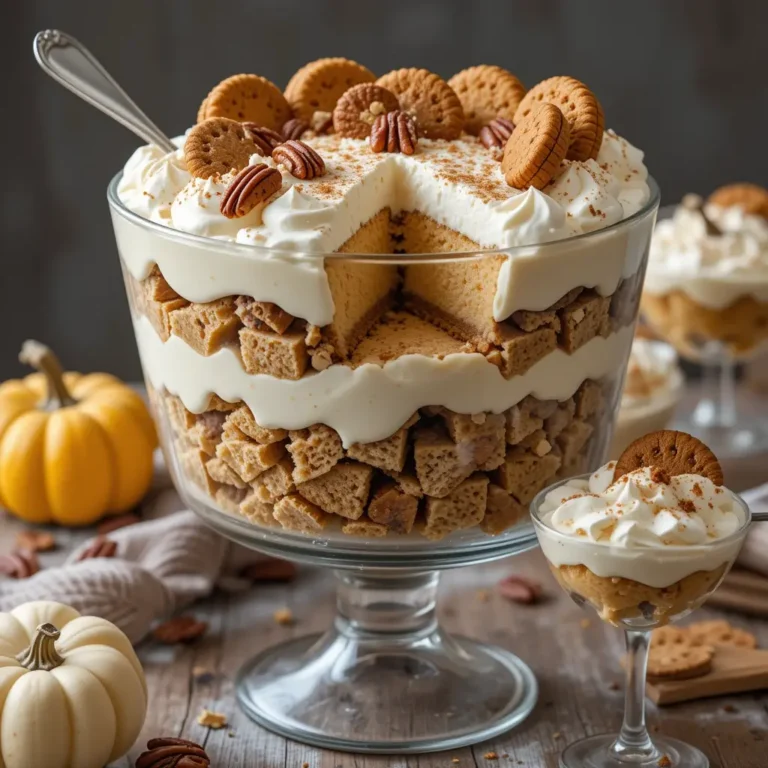 Pumpkin Cheesecake Trifle