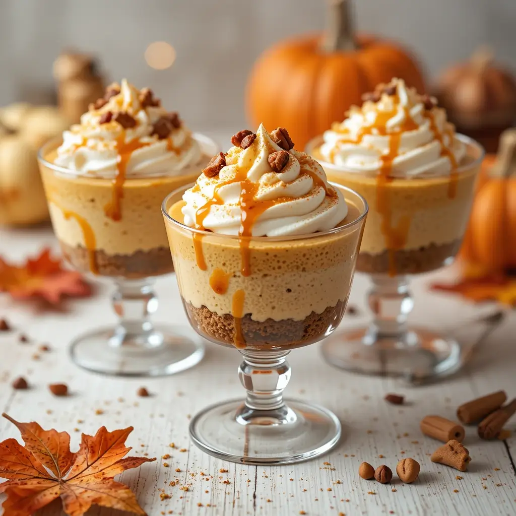Pumpkin Cheesecake in a Cup
