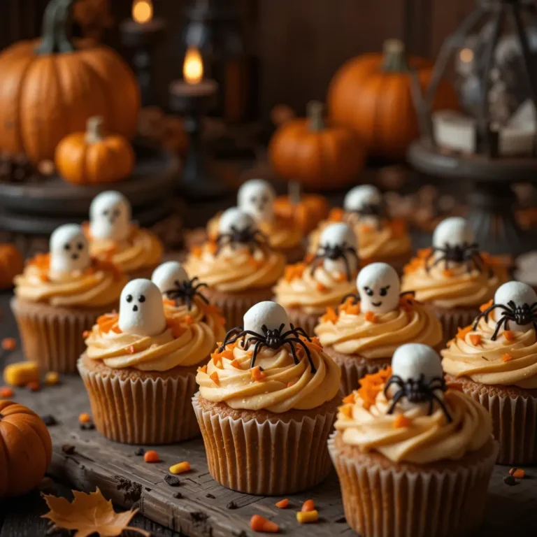 Pumpkin Cupcakes for Halloween