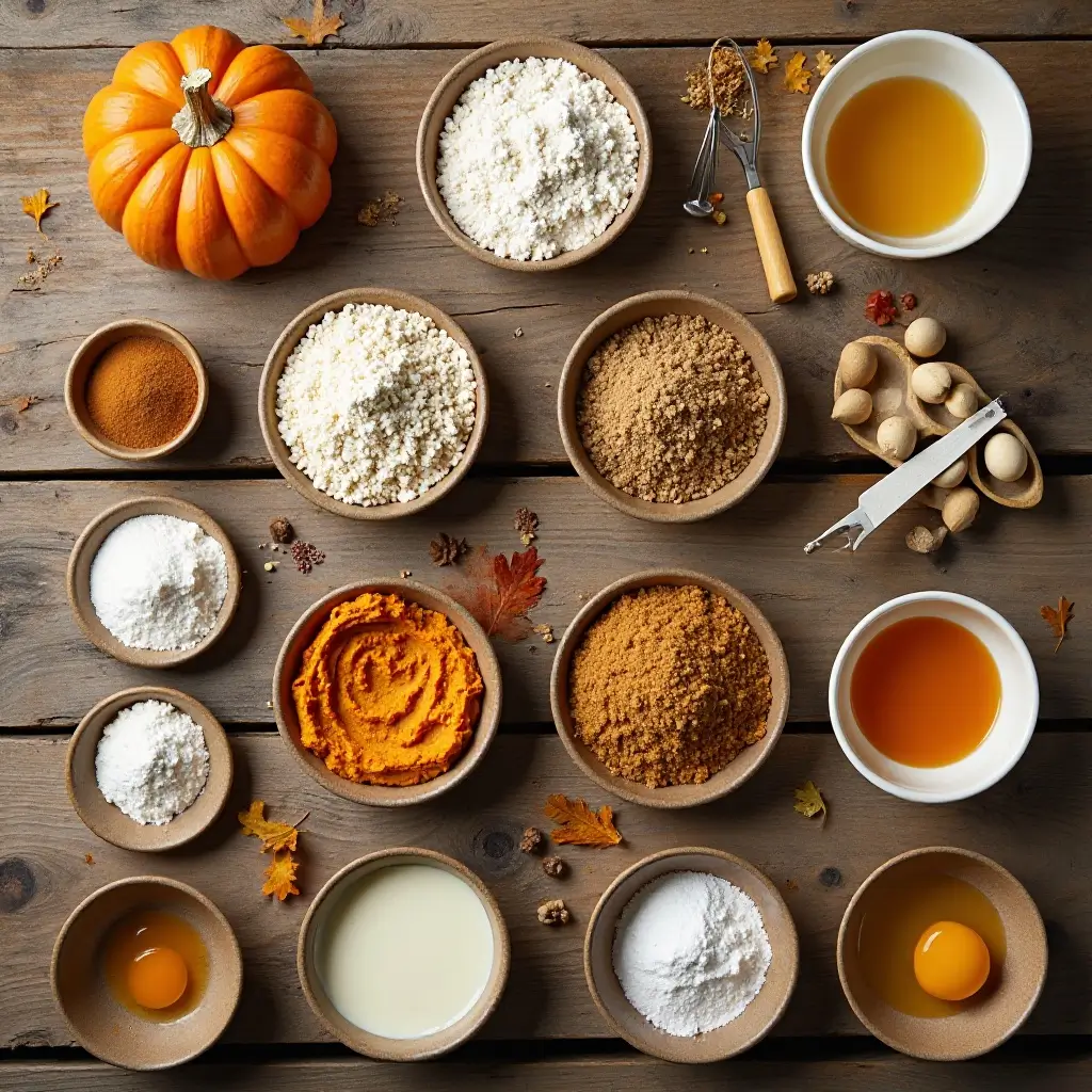 Pumpkin Cupcakes with Filling