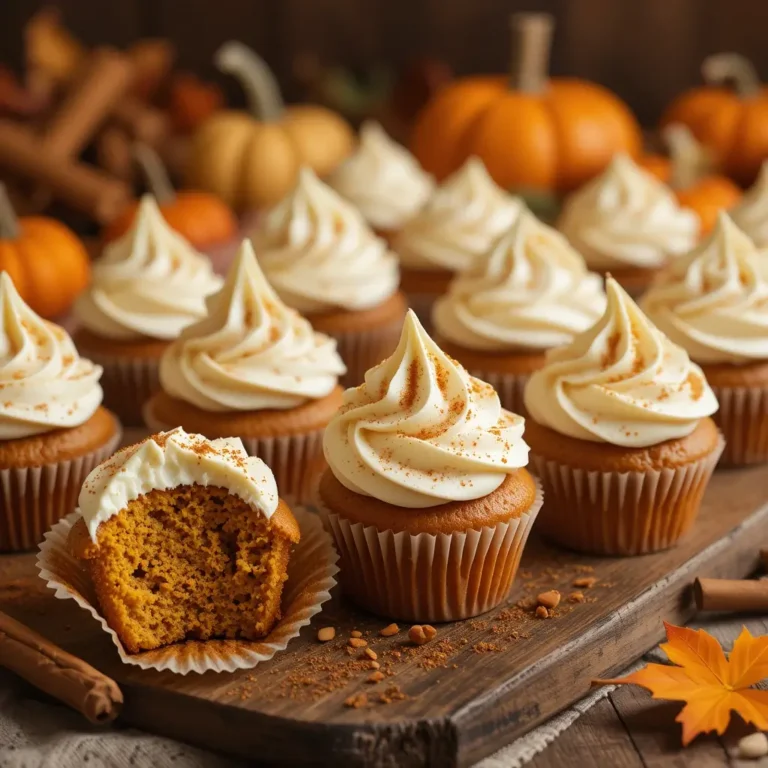 Pumpkin Pie Cupcakes