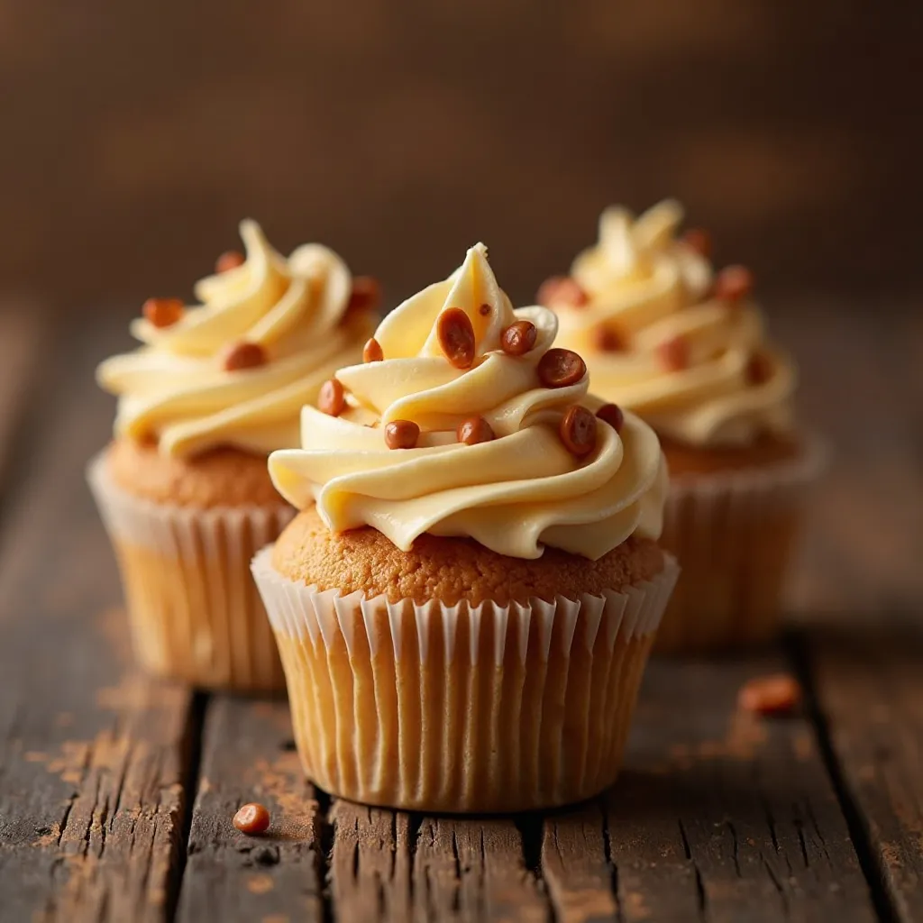 Caramel Apple Cupcakes