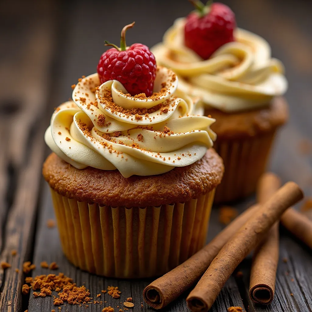 Chai Spice Cupcakes