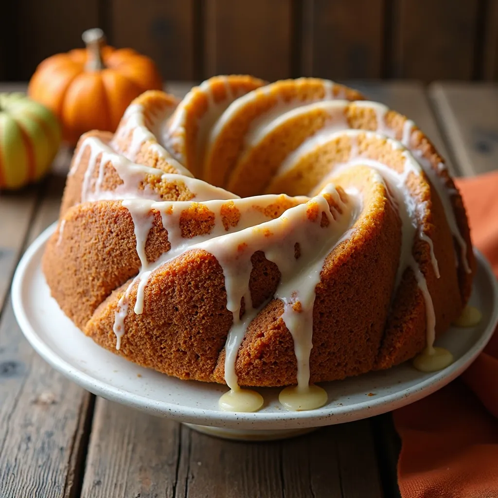 Classic Pumpkin Spice Bundt Cake