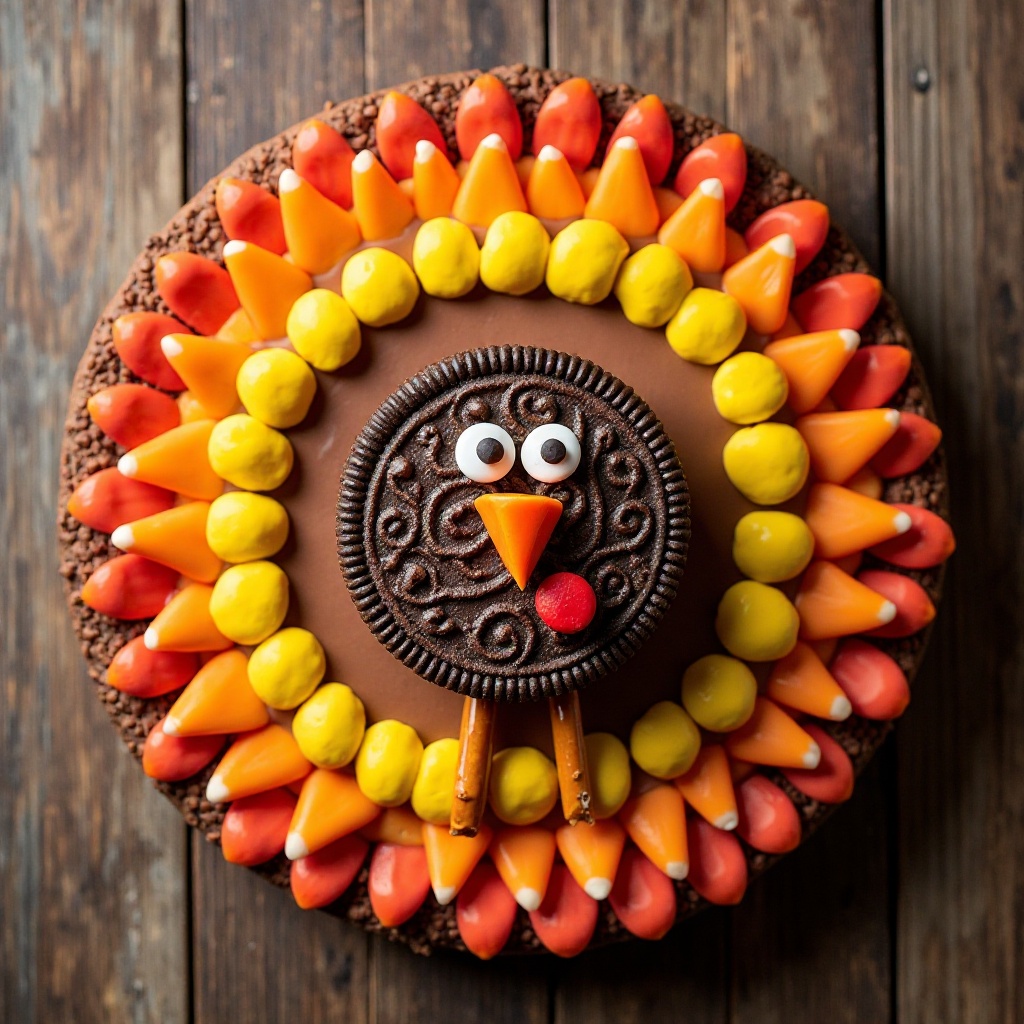 Turkey Cookie Cake