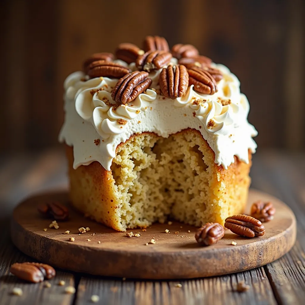 Maple Pecan Cupcakes