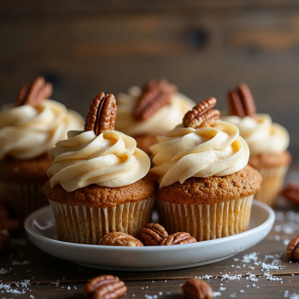 Maple Pecan with Brown Butter Frosting