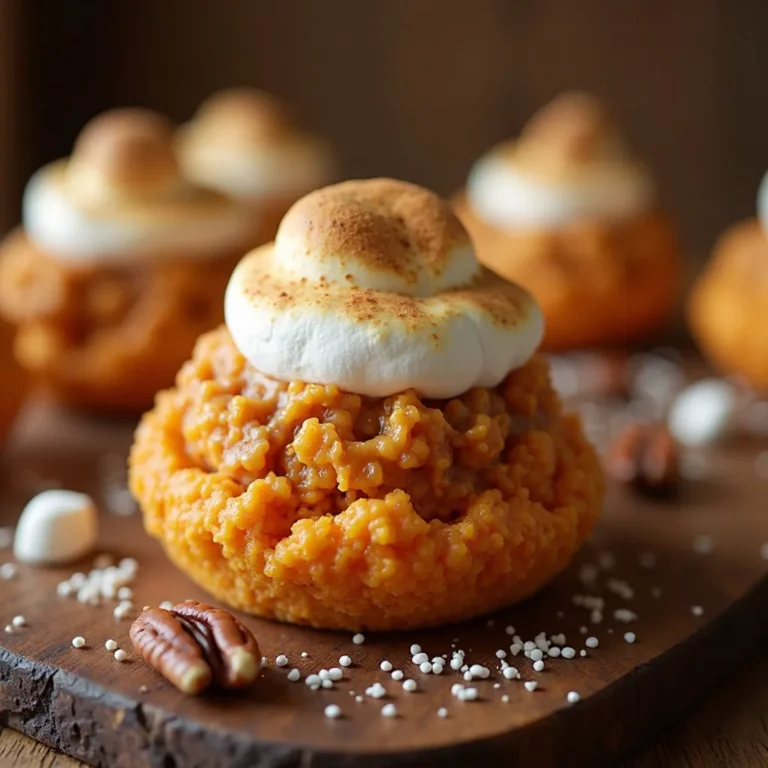 Sweet Potato Casserole Cupcakes
