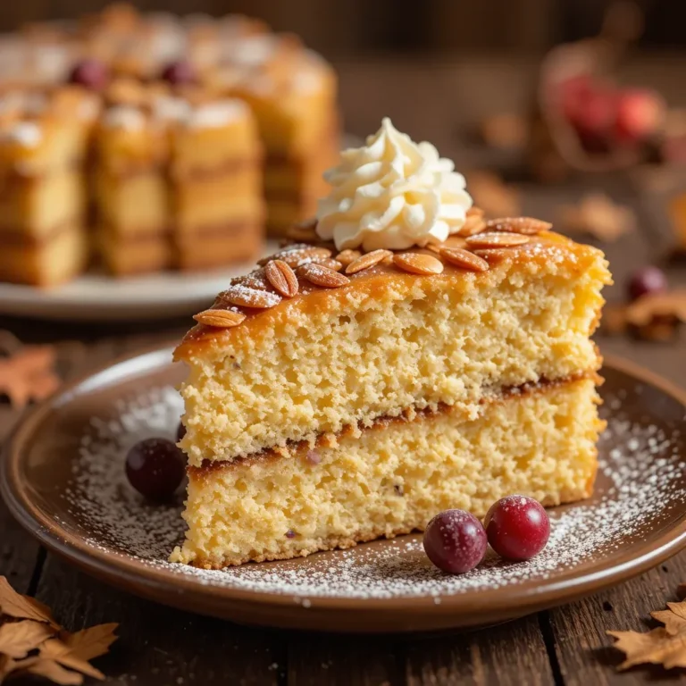 Thanksgiving Almond Cake