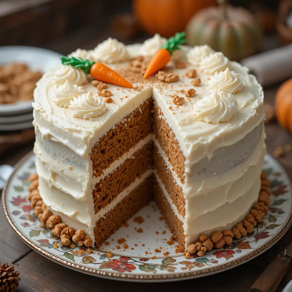 Thanksgiving Cake Carrot