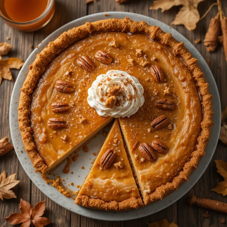Thanksgiving Cake Pie
