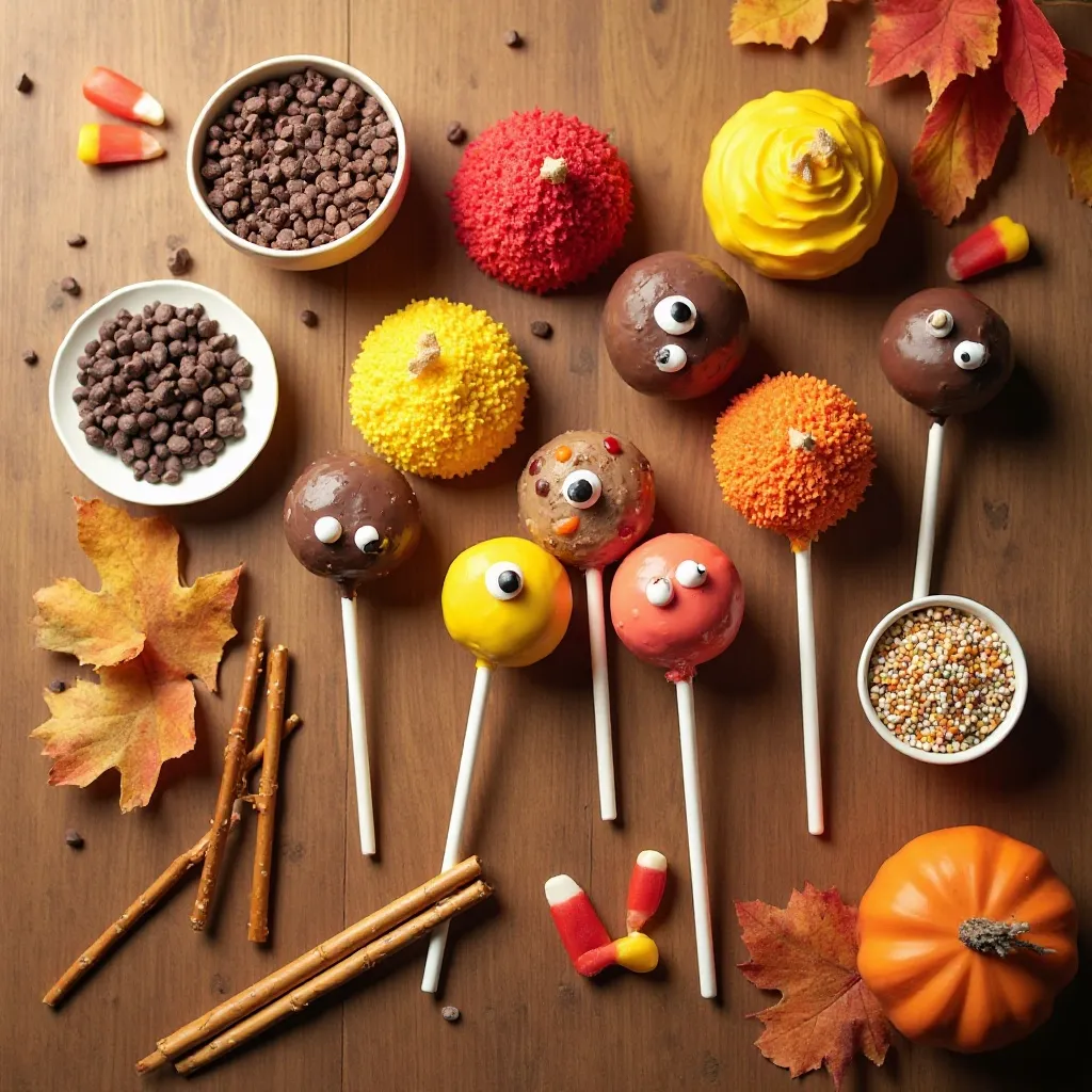 Thanksgiving Cake Pops