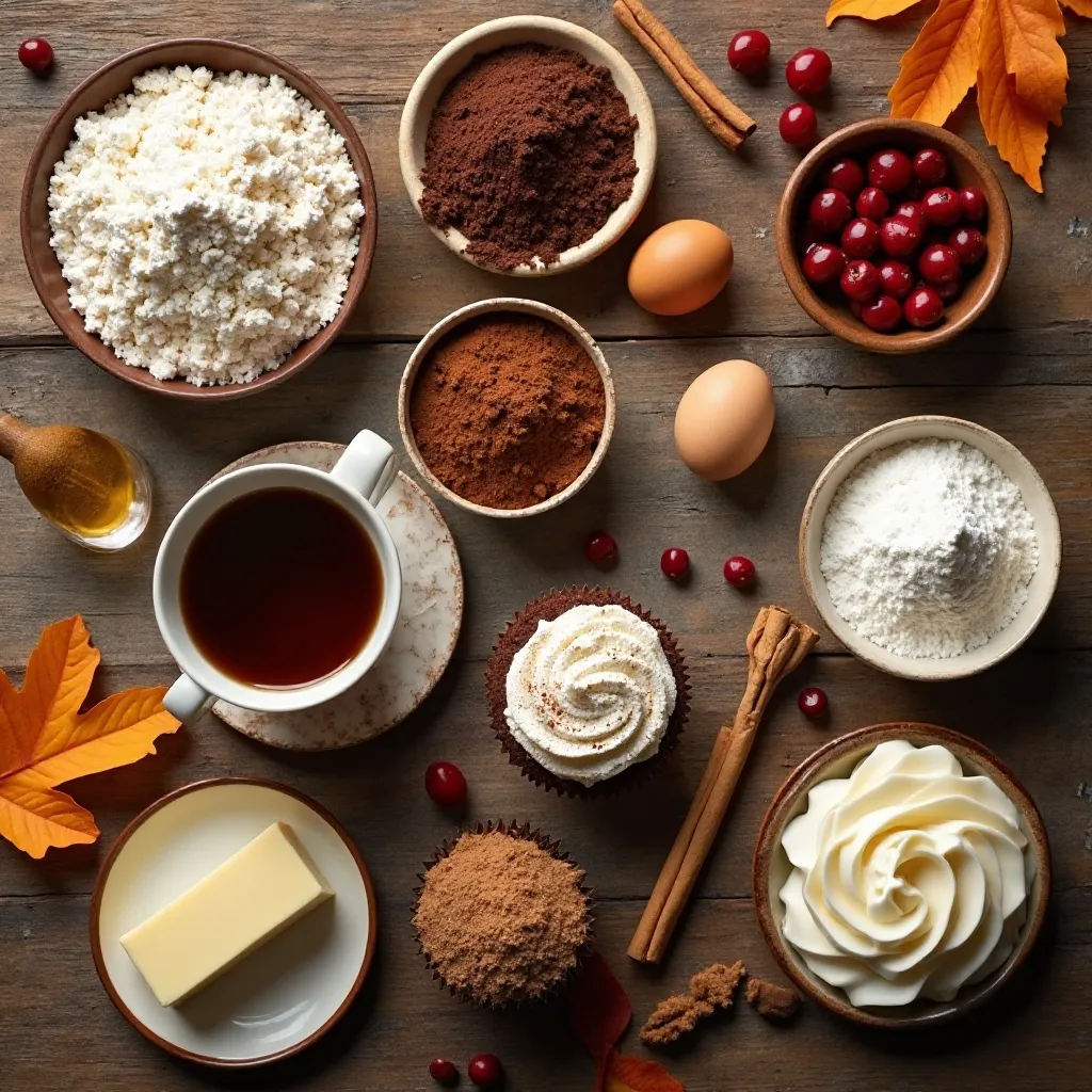 Thanksgiving Chocolate Cupcake