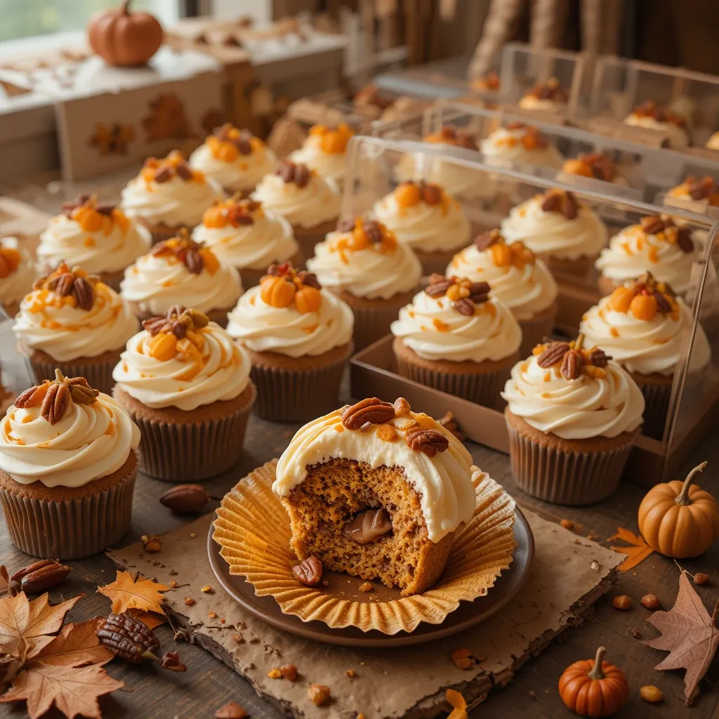 Thanksgiving Cupcake Boxes