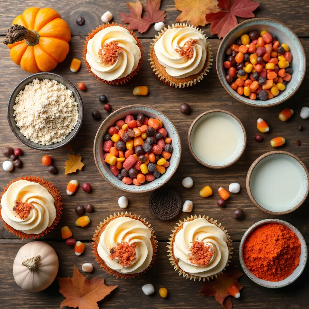 Thanksgiving Cupcake Decorations Ideas