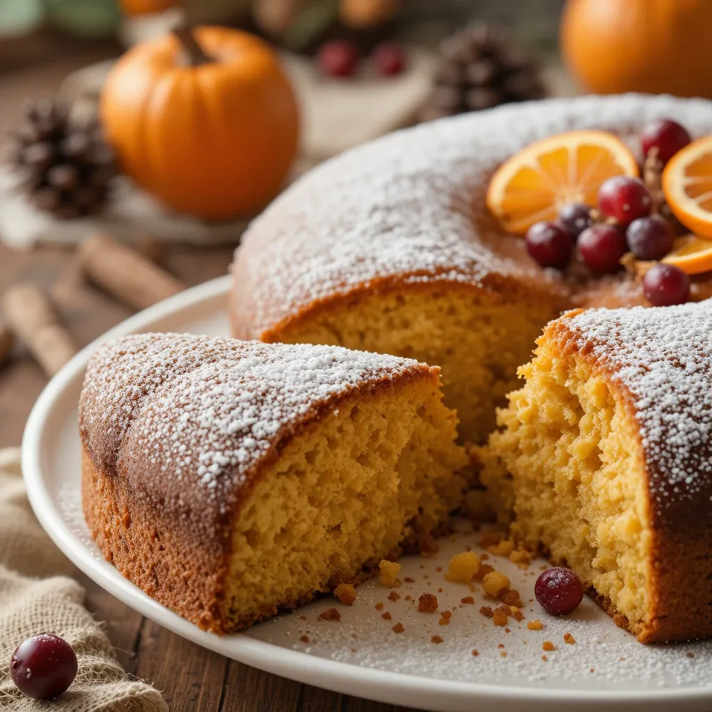 Thanksgiving Olive Oil Cake