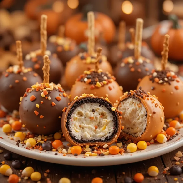 Thanksgiving Oreo Cake Balls