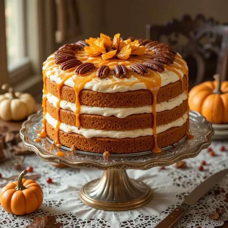 Thanksgiving Vintage Cake