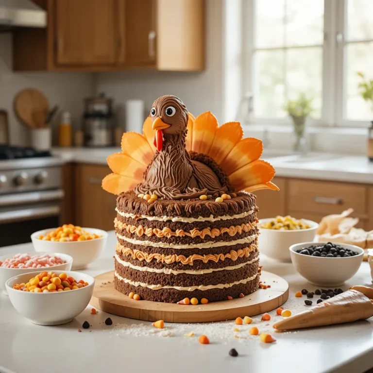 Turkey Cake Design