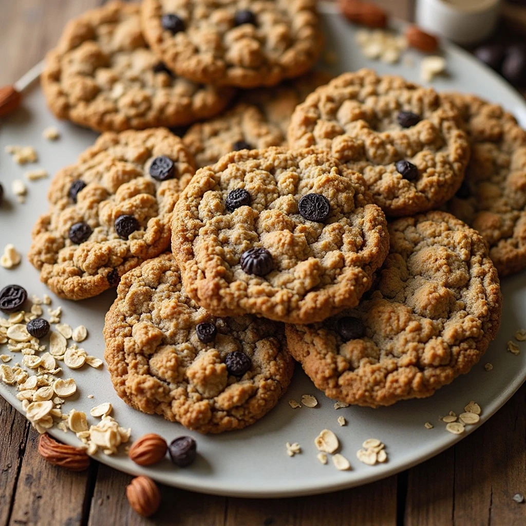 Healthy Oatmeal Cookies